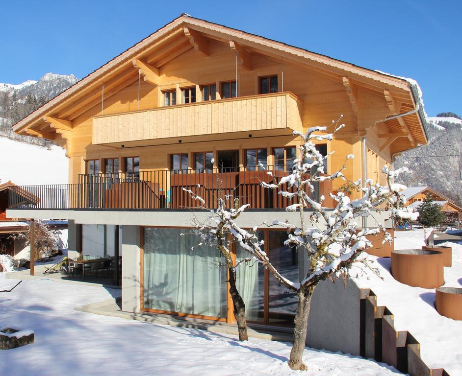 Diemtigen Chalet Park Apartment Mit Sauna Hamam מראה חיצוני תמונה