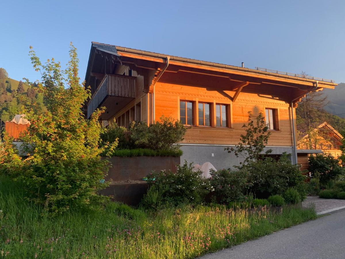 Diemtigen Chalet Park Apartment Mit Sauna Hamam מראה חיצוני תמונה