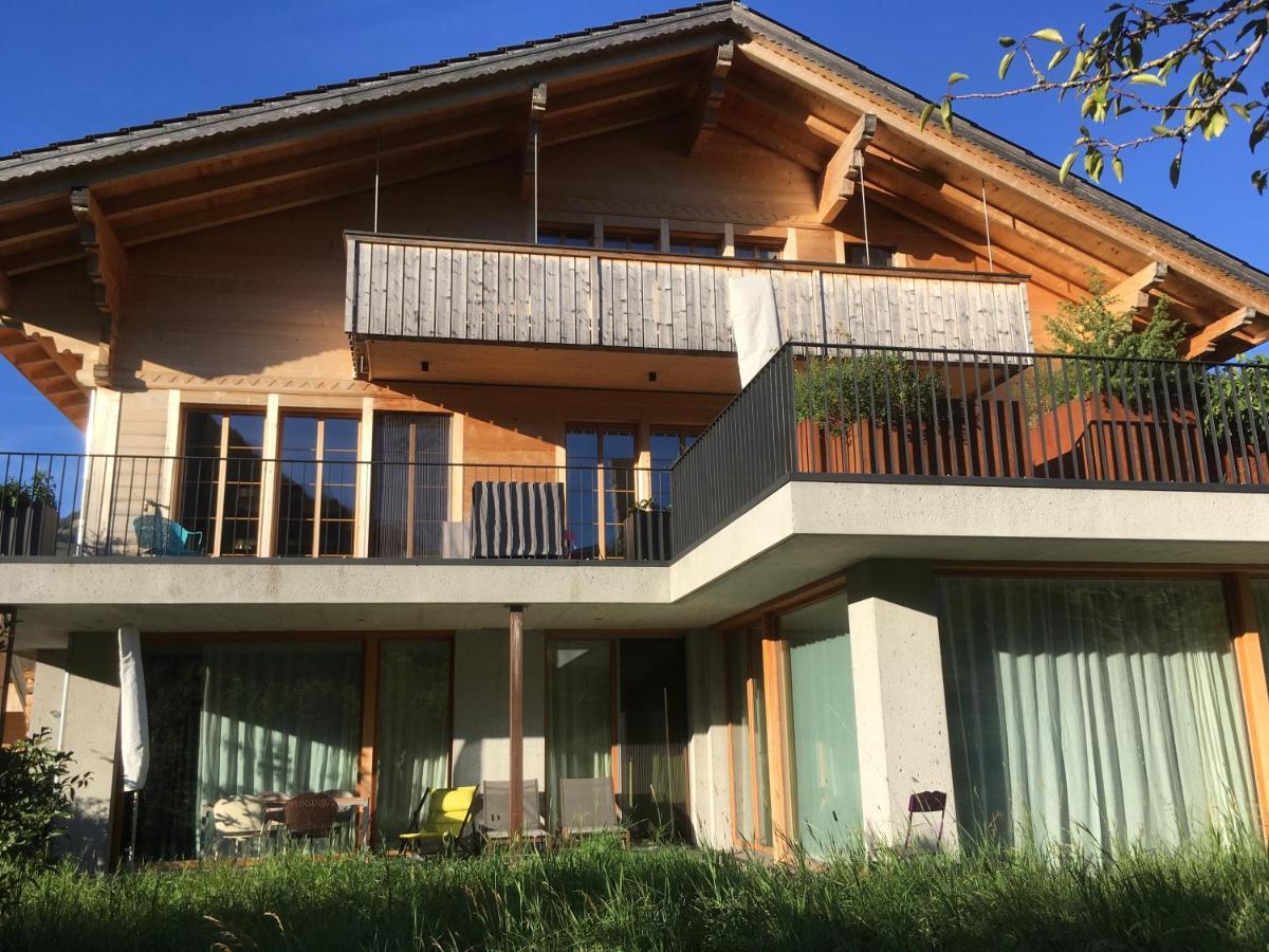 Diemtigen Chalet Park Apartment Mit Sauna Hamam מראה חיצוני תמונה